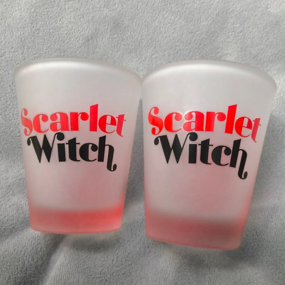 Scarlet Witch Shot Glasses Loot Crate Marvel Gear + Goods box